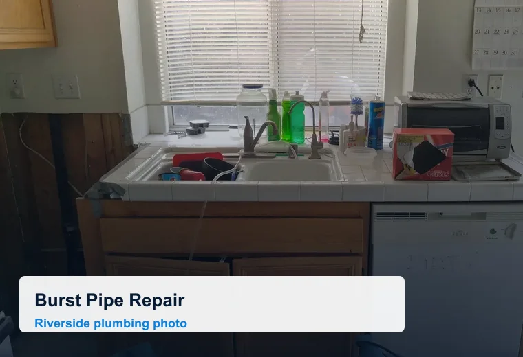 Burst Pipe Repair in Riverside