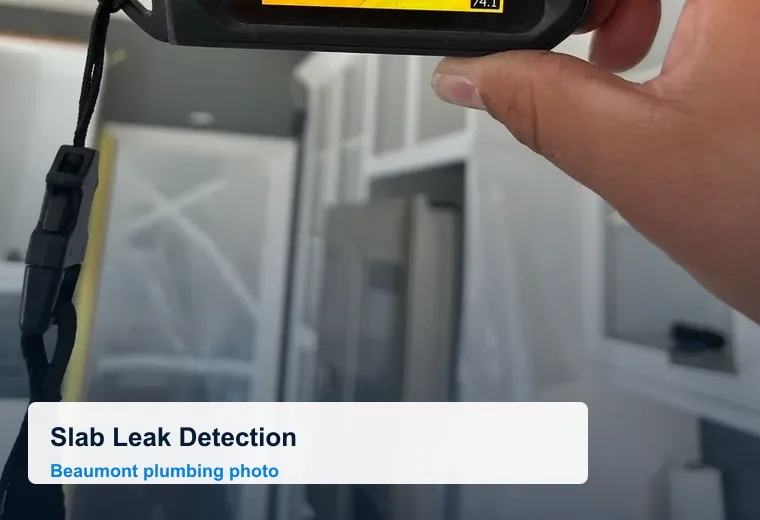 Slab Leak Detection in Beaumont