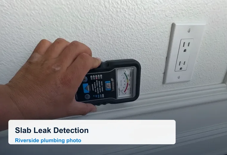 Slab Leak Detection in Riverside