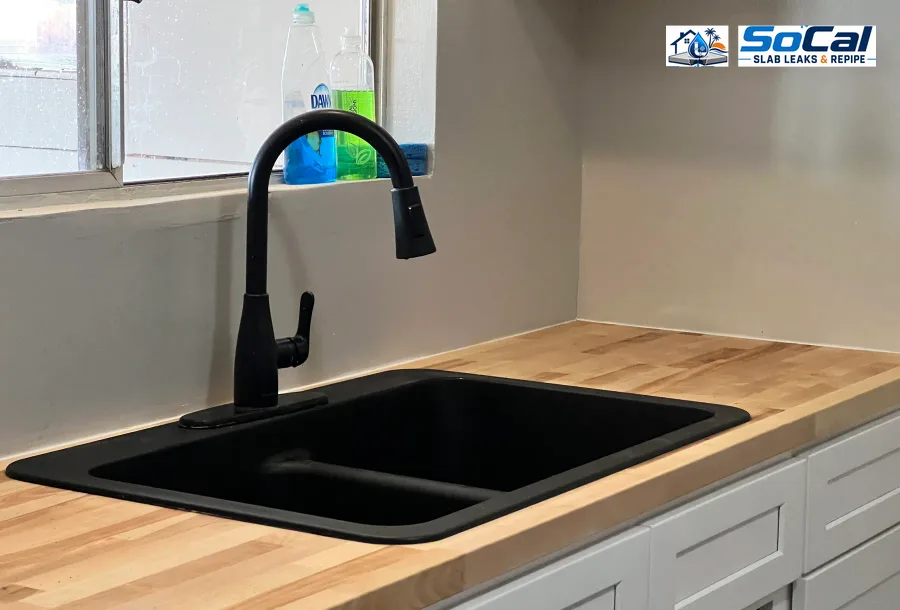 Faucet Replacement photo for Banning homeowners showing small plumbing repair documentation