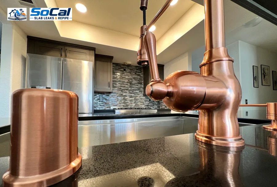 Faucet Replacement photo for Riverside homeowners showing small plumbing repair documentation