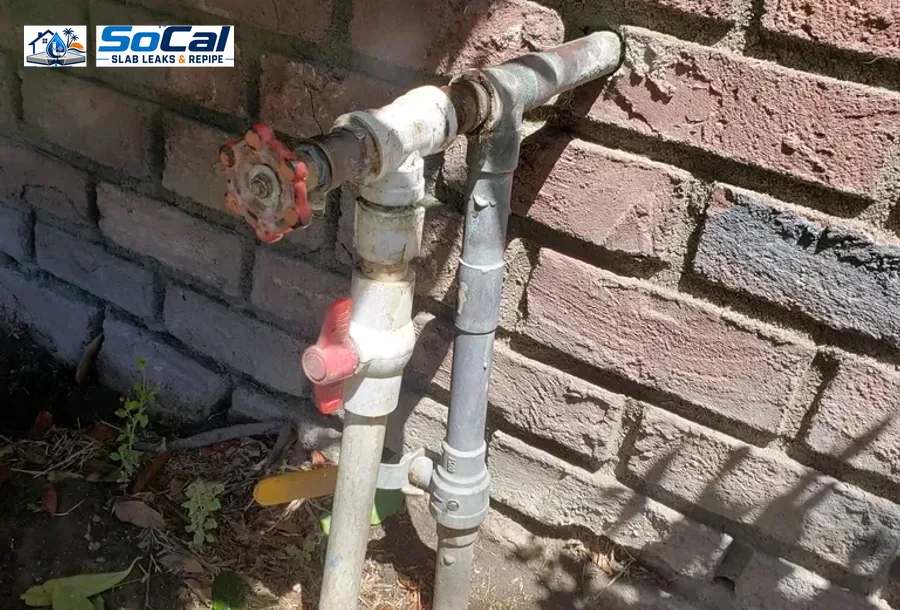 Hose Bib Replacement photo for Beaumont homeowners showing small plumbing repair documentation
